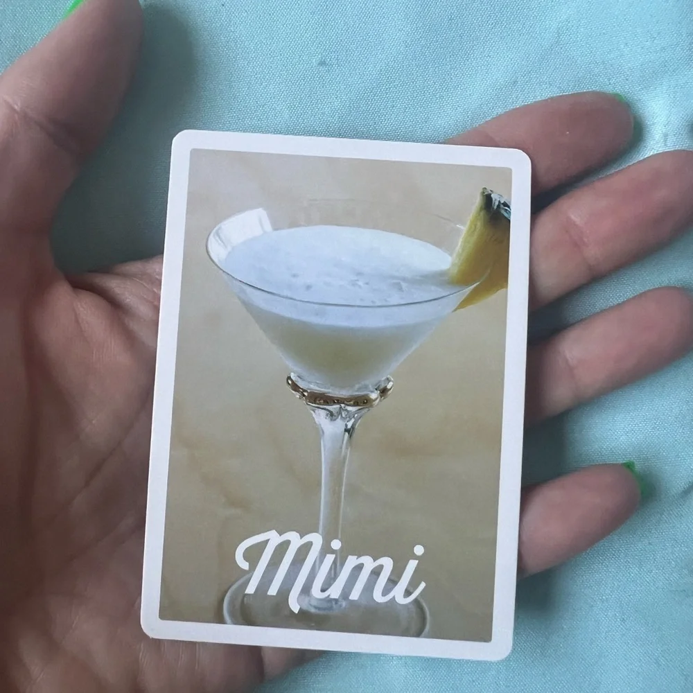 PARAGON Cocktail Recipes Book - Blue and Gold